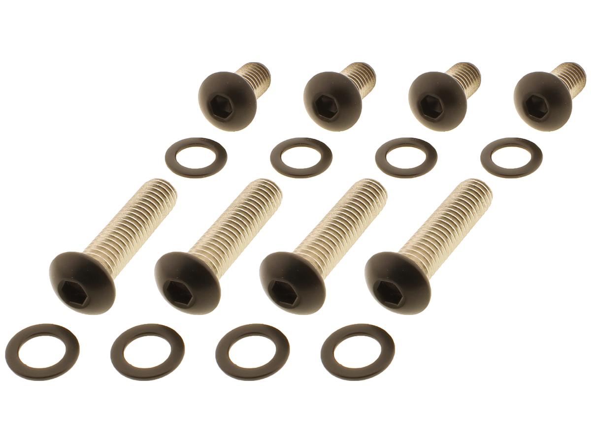 Screws4 Bikes Fender Strut Screw Kits Supplied Are 8 Screws And 8 Washers Satin Black Powder Coated Screws4 Bikes Default Title