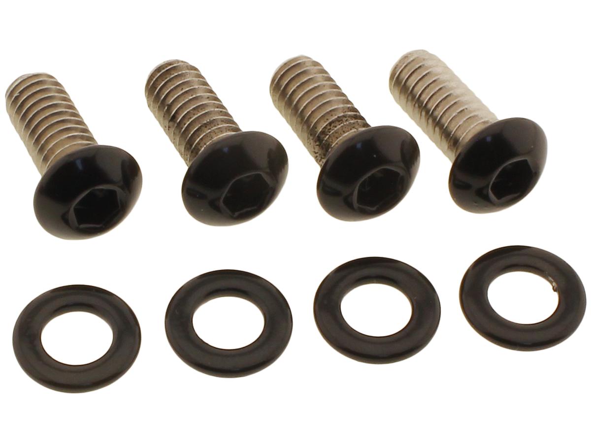 Screws4 Bikes Front Fender Screw Kits Gloss Black Powder Coated Screws4 Bikes Default Title