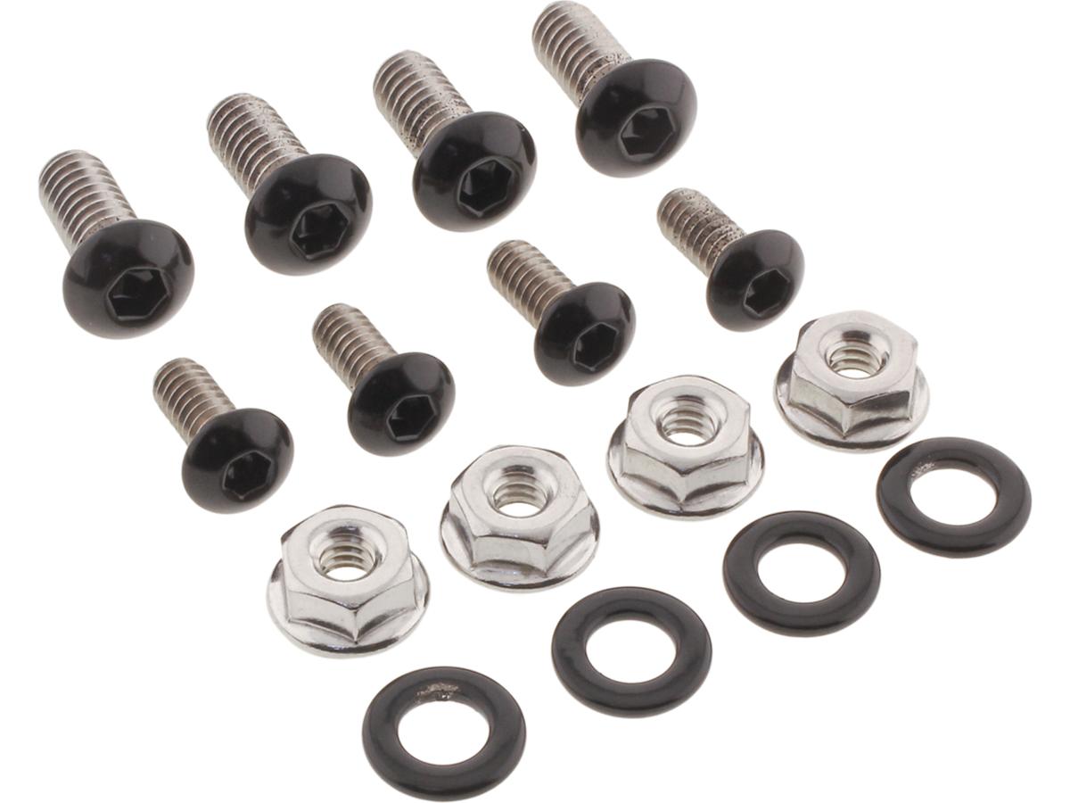 Screws4 Bikes Front Fender Screw Kits Gloss Black Powder Coated Screws4 Bikes Default Title