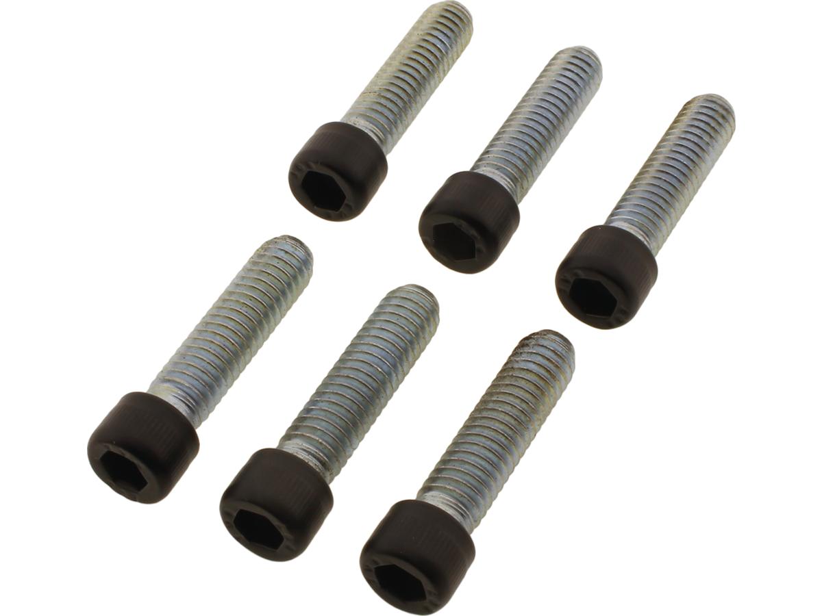 Screws4 Bikes Triple Tree Screw Kit Satin Black Powder Coated Screws4 Bikes Default Title