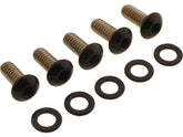 Screws4 Bikes Derby Cover Screw Kits Gloss Black Powder Coated Screws4 Bikes Default Title