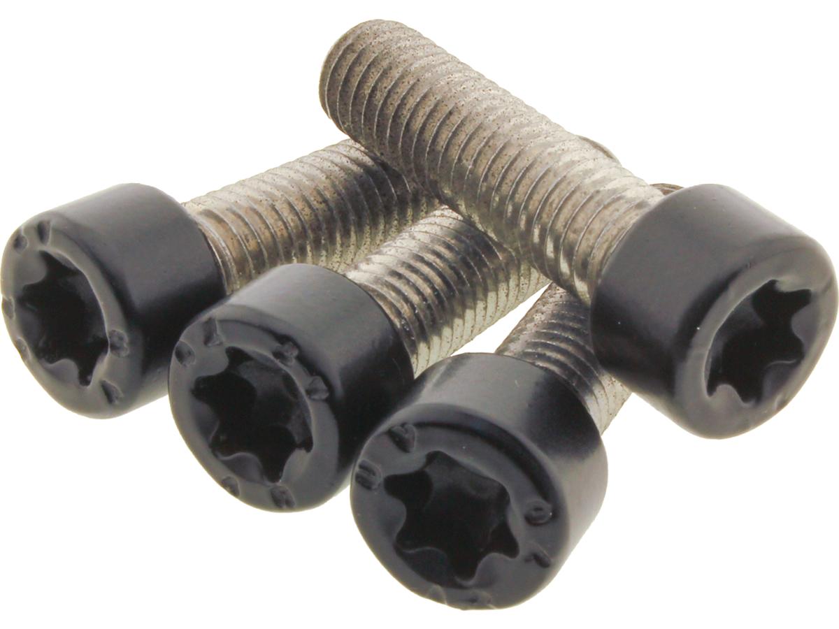 Screws4 Bikes Handlebar Clamp Screw Kit Satin Black Powder Coated Screws4 Bikes Default Title