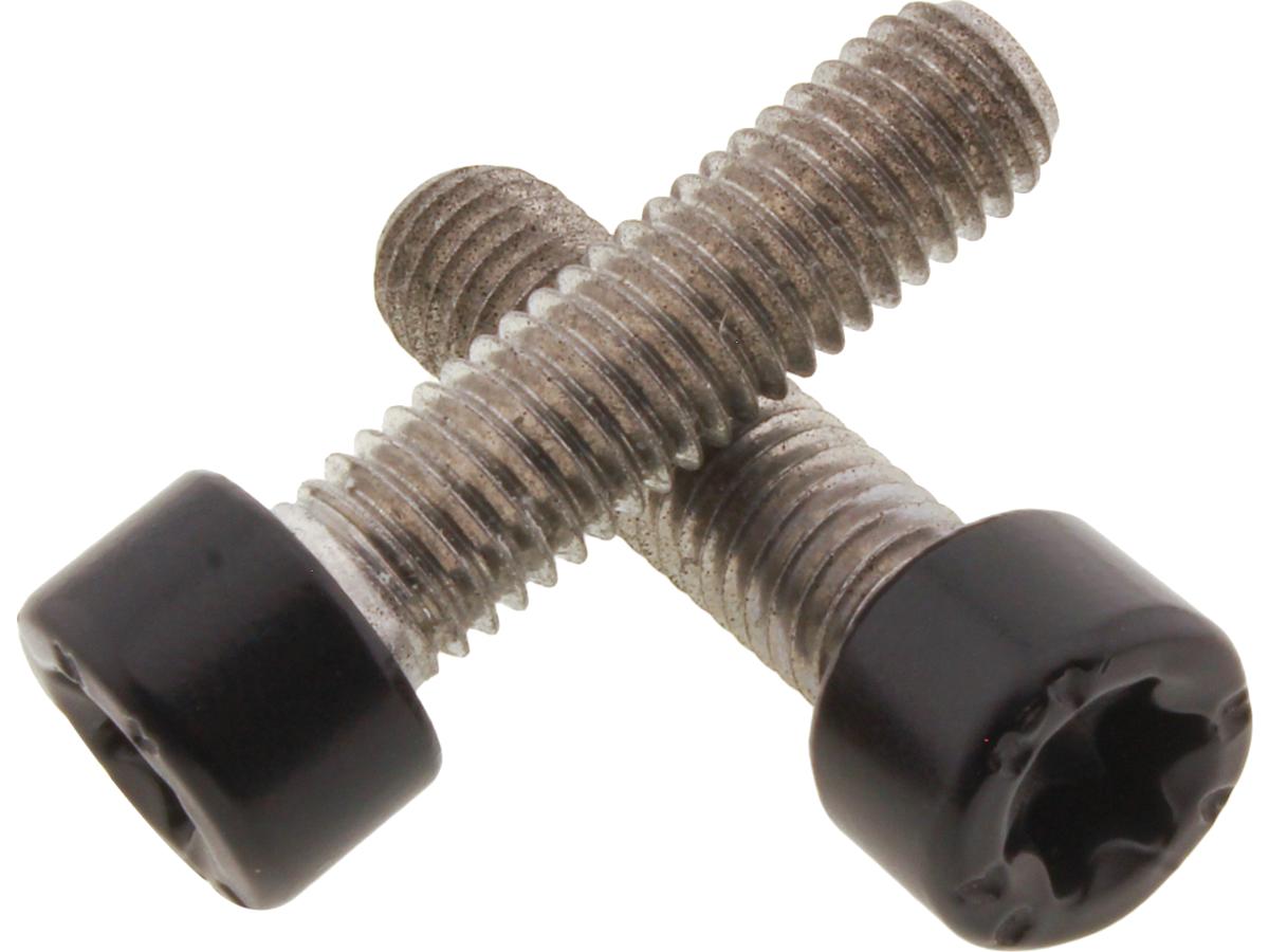Screws4 Bikes Mirror Clamp Screw Kit Satin Black Powder Coated Screws4 Bikes Default Title