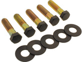 Screws4 Bikes Sprocket/Pulley Screw Kit 5 Hex Head Screws, 5 Washers Satin Black Powder Coated Screws4 Bikes Default Title