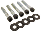 Screws4 Bikes Sprocket/Pulley Screw Kit 5 Allen Head Screws, 5 Washers Satin Black Powder Coated Screws4 Bikes Default Title