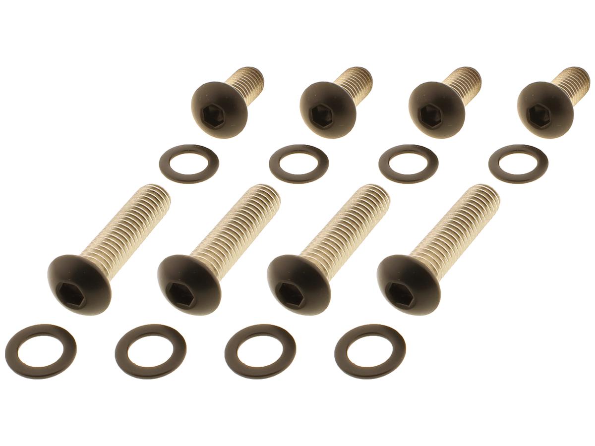 Screws4 Bikes Fender Strut Screw Kits Supplied Are 8 Screws And 4 Washers Satin Black Powder Coated Screws4 Bikes Default Title