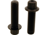 Screws4 Bikes Titan Front Brake Caliper Screw Kit 2 Piece Black Screws4 Bikes Default Title