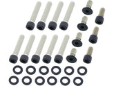Screws4 Bikes Primary Cover Screw Kit For Fl Shovel, Fx Shovel Satin Black Powder Coated Screws4 Bikes Default Title