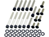 Screws4 Bikes Primary Cover Screw Kit For Dyna, Softail Satin Black Powder Coated Screws4 Bikes Default Title