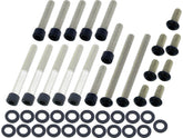 Screws4 Bikes Primary Cover Screw Kit For Dyna, Softail Satin Black Powder Coated Screws4 Bikes Default Title