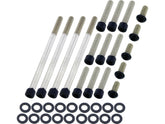 Screws4 Bikes Primary Cover Screw Kit For Dyna, Softail, Touring Satin Black Powder Coated Screws4 Bikes Default Title