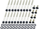 Screws4 Bikes Primary Cover Screw Kit For Sportster Satin Black Powder Coated Screws4 Bikes Default Title