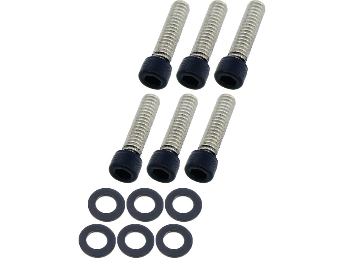 Screws4 Bikes Transmission Top Cover Screw Kit Satin Black Powder Coated Screws4 Bikes Default Title