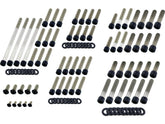 Screws4 Bikes Complete Engine Screw Kit Screws For Softail Primary , Cam , Derby , Timer , Tranny Side Cover, Rockerboxes, Lifterbase Gloss Black Powder Coated Screws4 Bikes Default Title