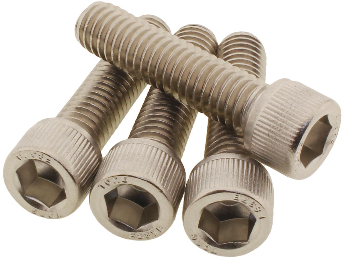 Screws4 Bikes Sockethead Fork Clamp Screw Kit 4 Piece Stainless Steel Screws4 Bikes Default Title