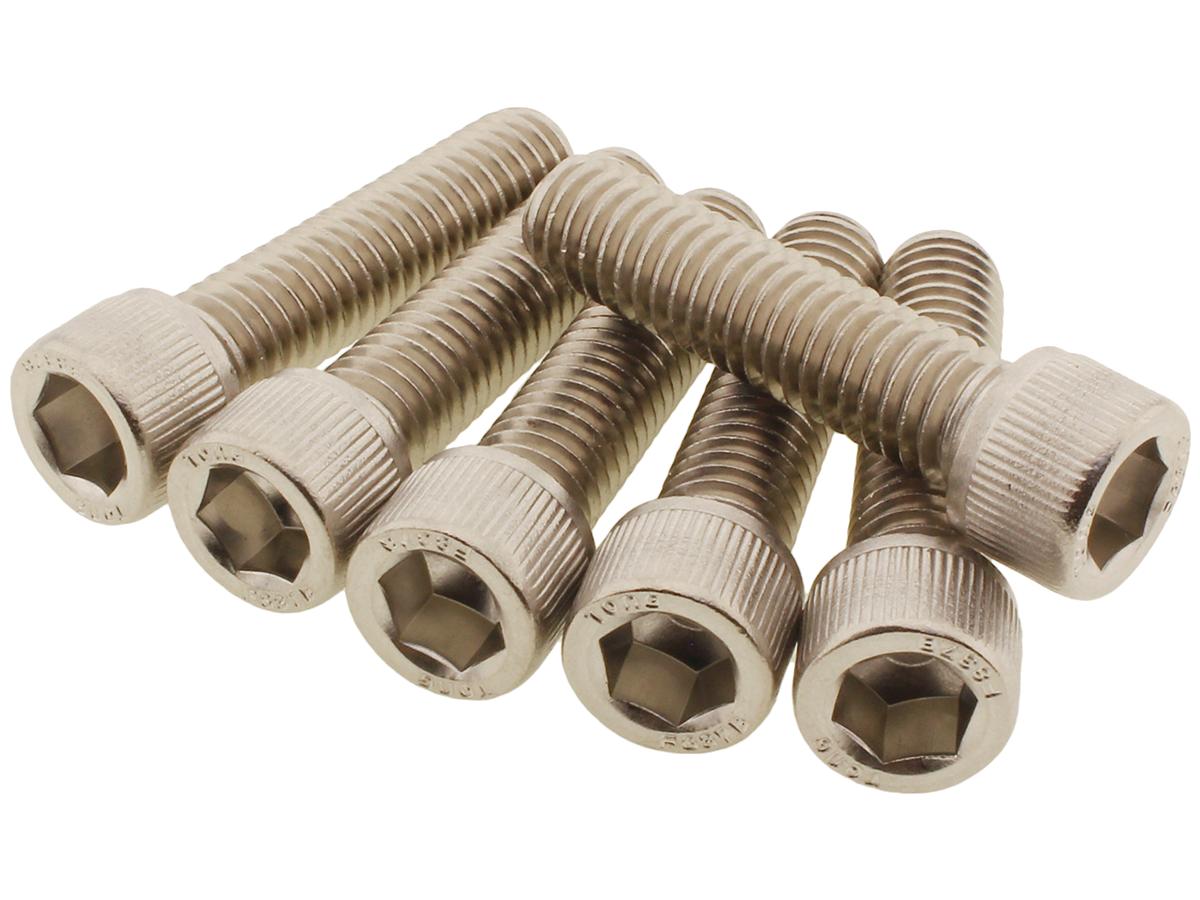 Screws4 Bikes Sockethead Fork Clamp Screw Kit 6 Piece Stainless Steel Screws4 Bikes Default Title