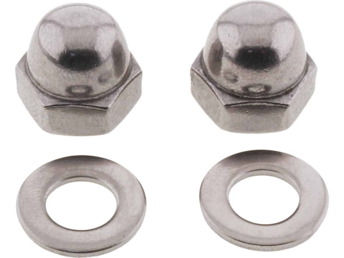 Screws4 Bikes Mirror Nuts Kit Stainless Steel Screws4 Bikes Default Title