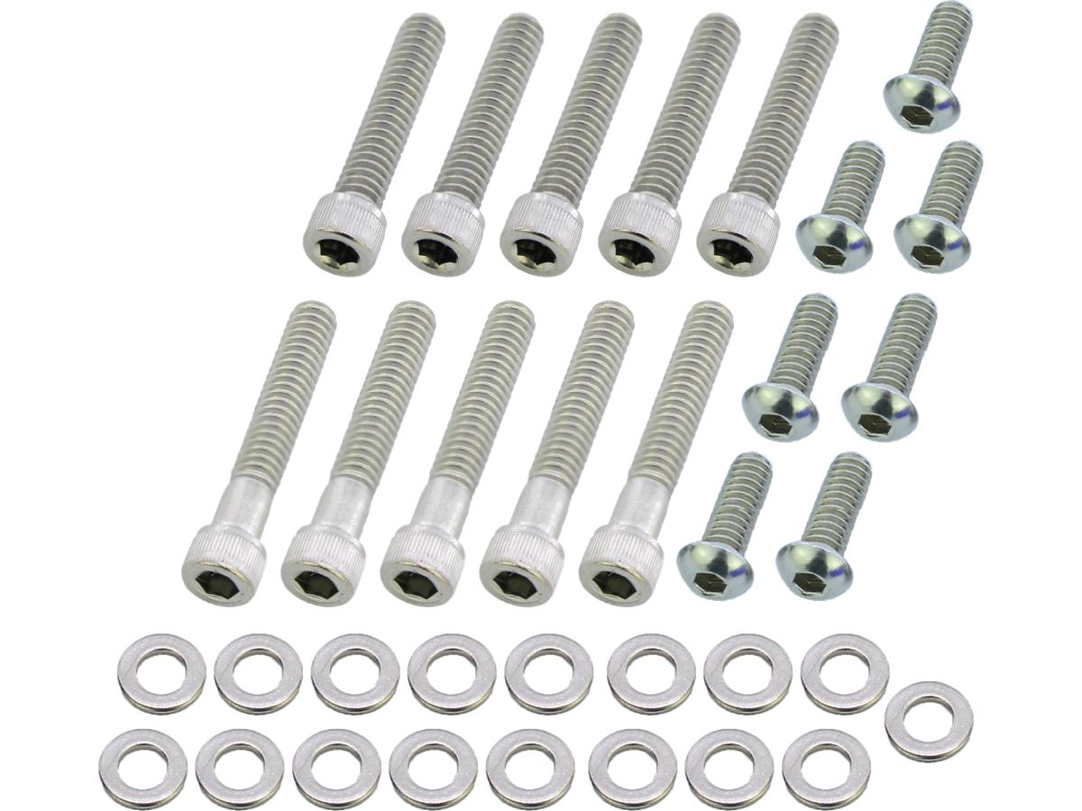 Screws4 Bikes Primary Cover Screw Kit For Touring Stainless Steel Screws4 Bikes Default Title