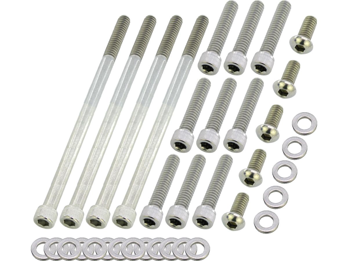 Screws4 Bikes Primary Cover Screw Kit For Touring Stainless Steel Screws4 Bikes Default Title