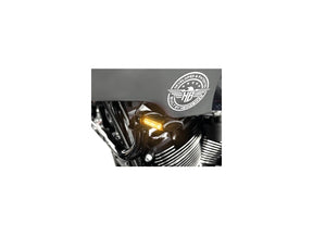 Heinz Bikes Classic St Series Led Turn Signals Anodized Black Smoke Led Heinz Bikes
