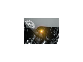 Heinz Bikes Nano St Series Led Turn Signals Anodized Black Smoke Led Heinz Bikes