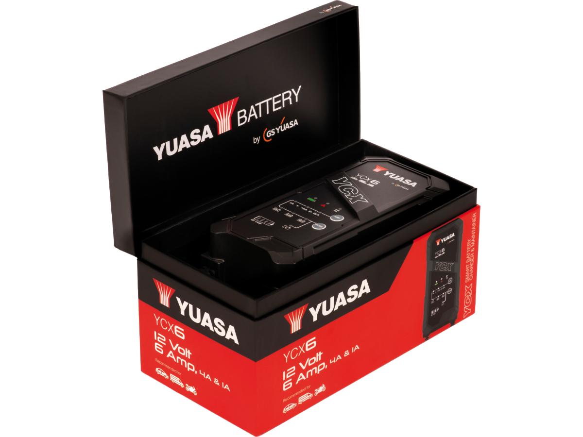 Yuasa Ycx6 Smart Battery Charger Yuasa