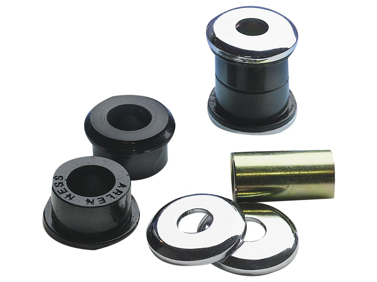 Arlen Ness Handlebar Damper Kit Chrome Cup Washers Chrome Arlen Ness Default Title