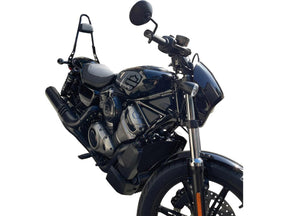 Motherwell Tall Rigid Curved Sissy Bar With Pad For Nightster Rh Motherwell