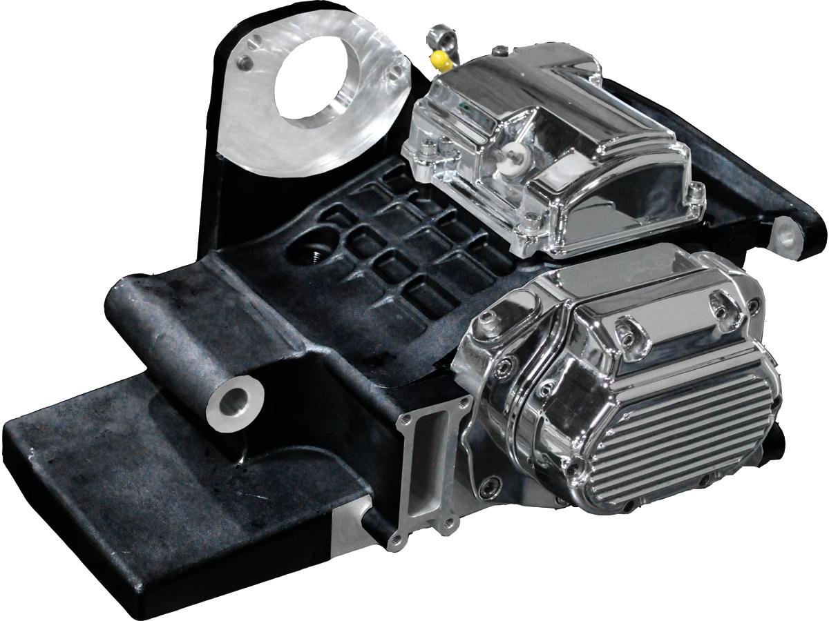 Ultima Transmission For 6 Speed Twin Cam A Black Housing, Chrome Covers Ultima Default Title