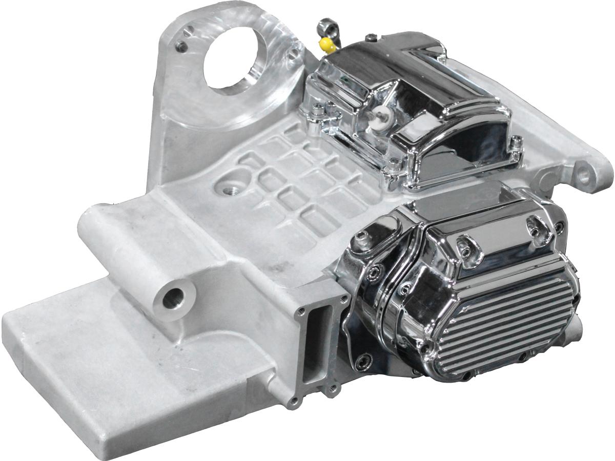 Ultima Transmission For 6 Speed Twin Cam A Raw Housing, Chrome Covers Ultima Default Title