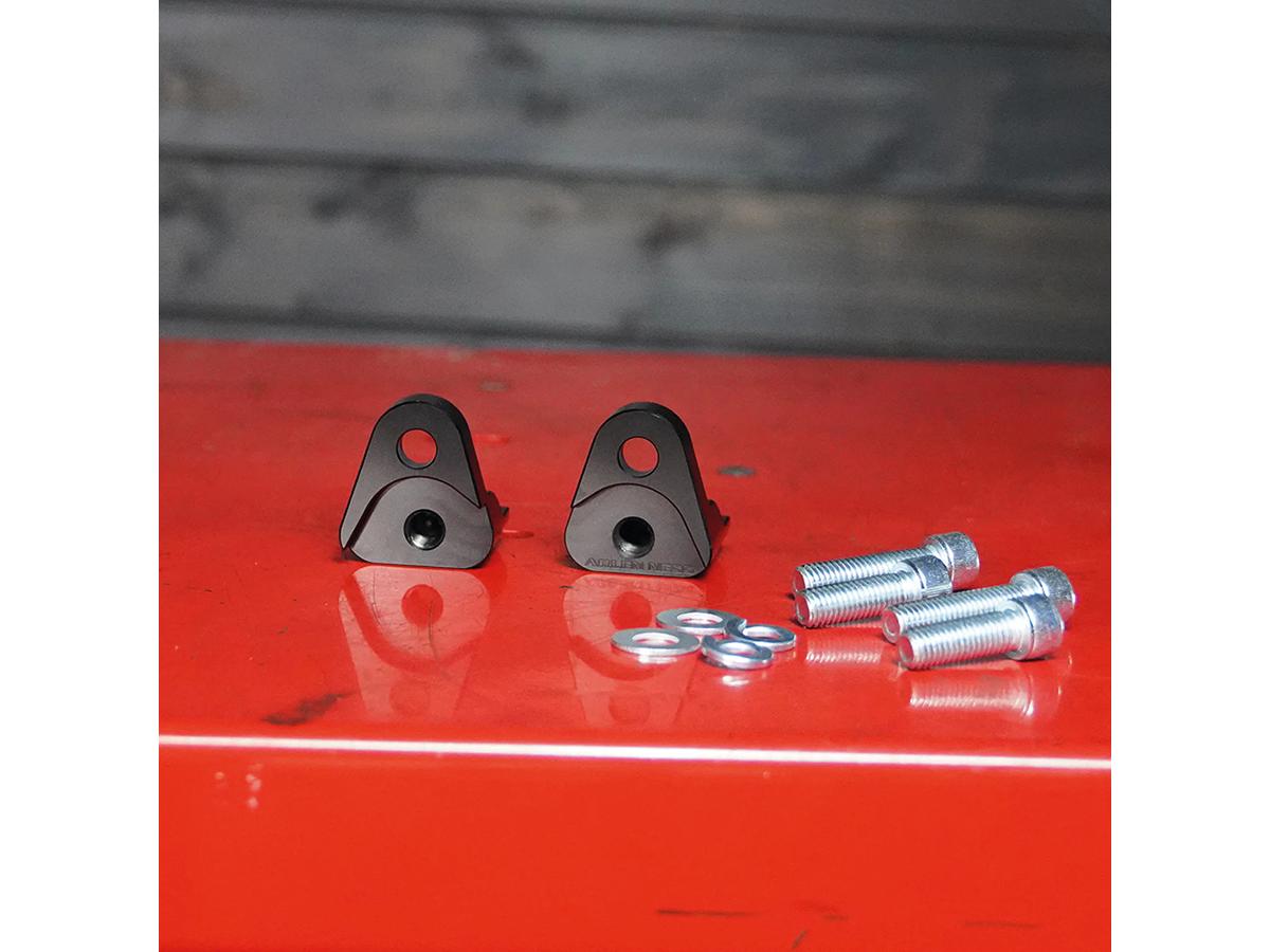 Arlen Ness +1" Bagger Rear Suspension Lift Kit Black Arlen Ness