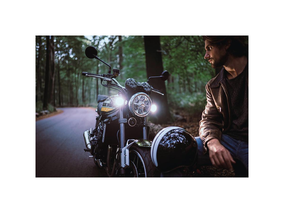Kellermann Dayron Daytime Running And Position Light Innovation (Cold White), M8 Adapter Black Kellermann