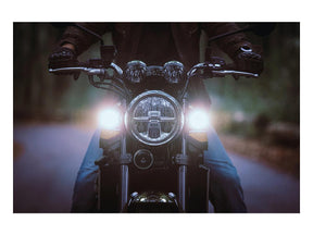 Kellermann Dayron I Indicator Daytime Running And Position Light Classic (Warm White), M8 Adapter Black Kellermann