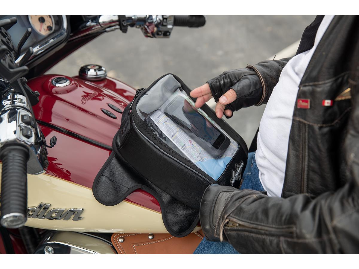 Nelson Rigg Route 1 Journey Magnetic Tank Bag Black Nelson Rigg