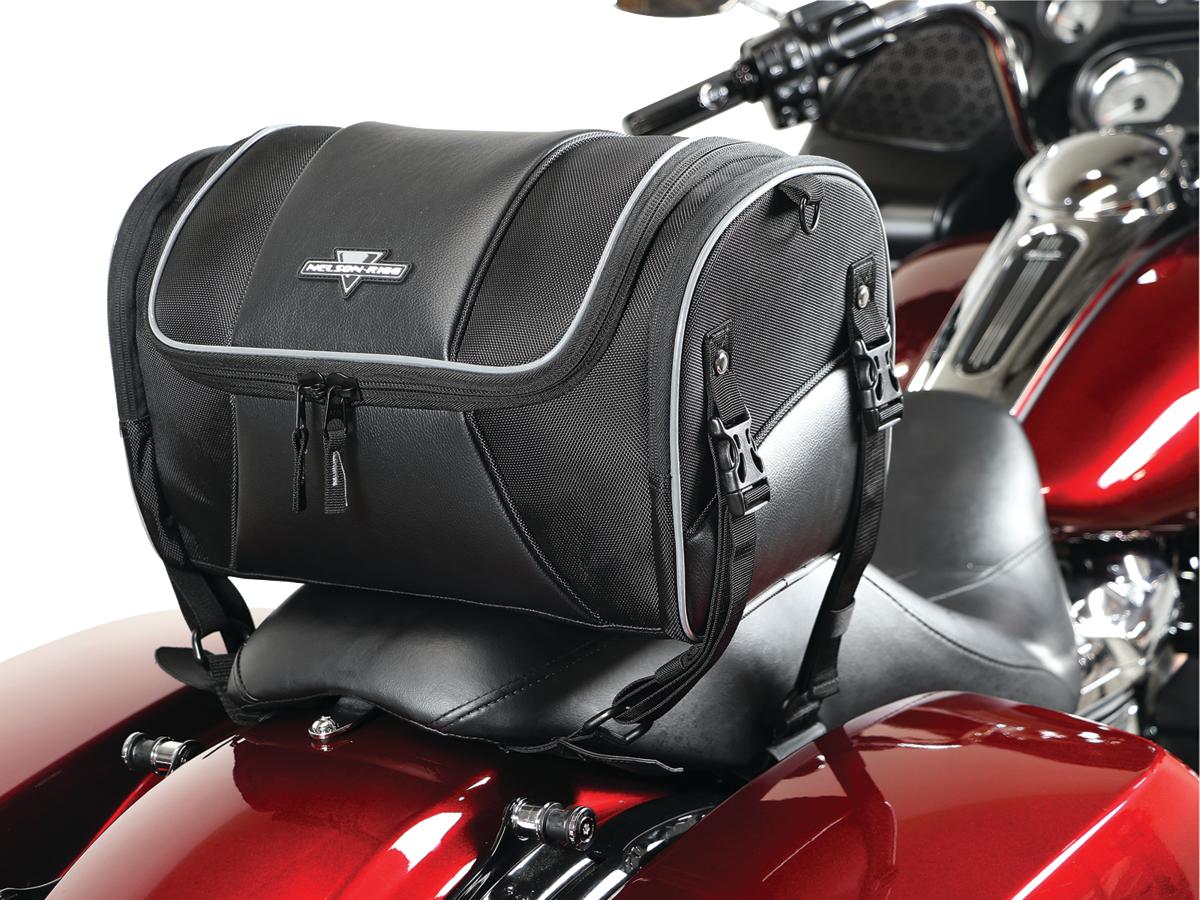 Nelson Rigg Route 1 Day Trip Backrest Rack Bag Black Nelson Rigg Default Title