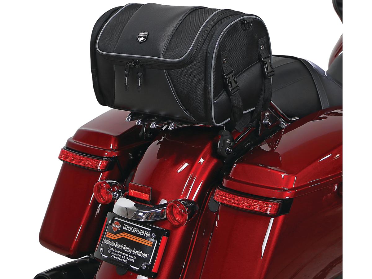 Nelson Rigg Route 1 Day Trip Backrest Rack Bag Black Nelson Rigg