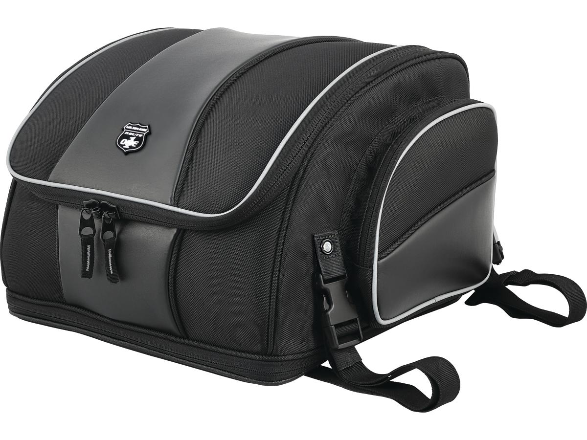 Nelson Rigg Route 1 Weekender Backrest Rack Bag Black Nelson Rigg