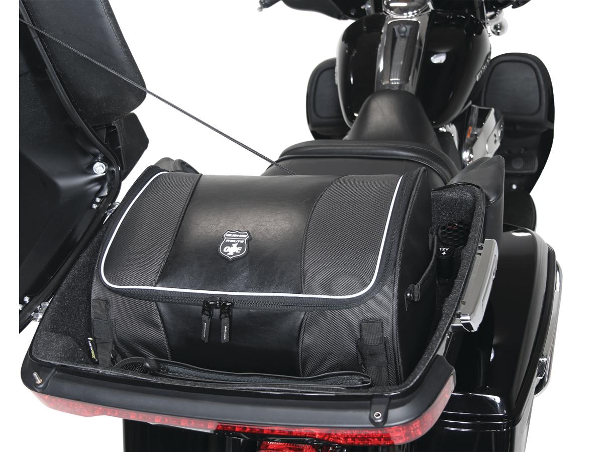 Nelson Rigg Route 1 Traveler Lite Trunk/Rack Bag Black Nelson Rigg