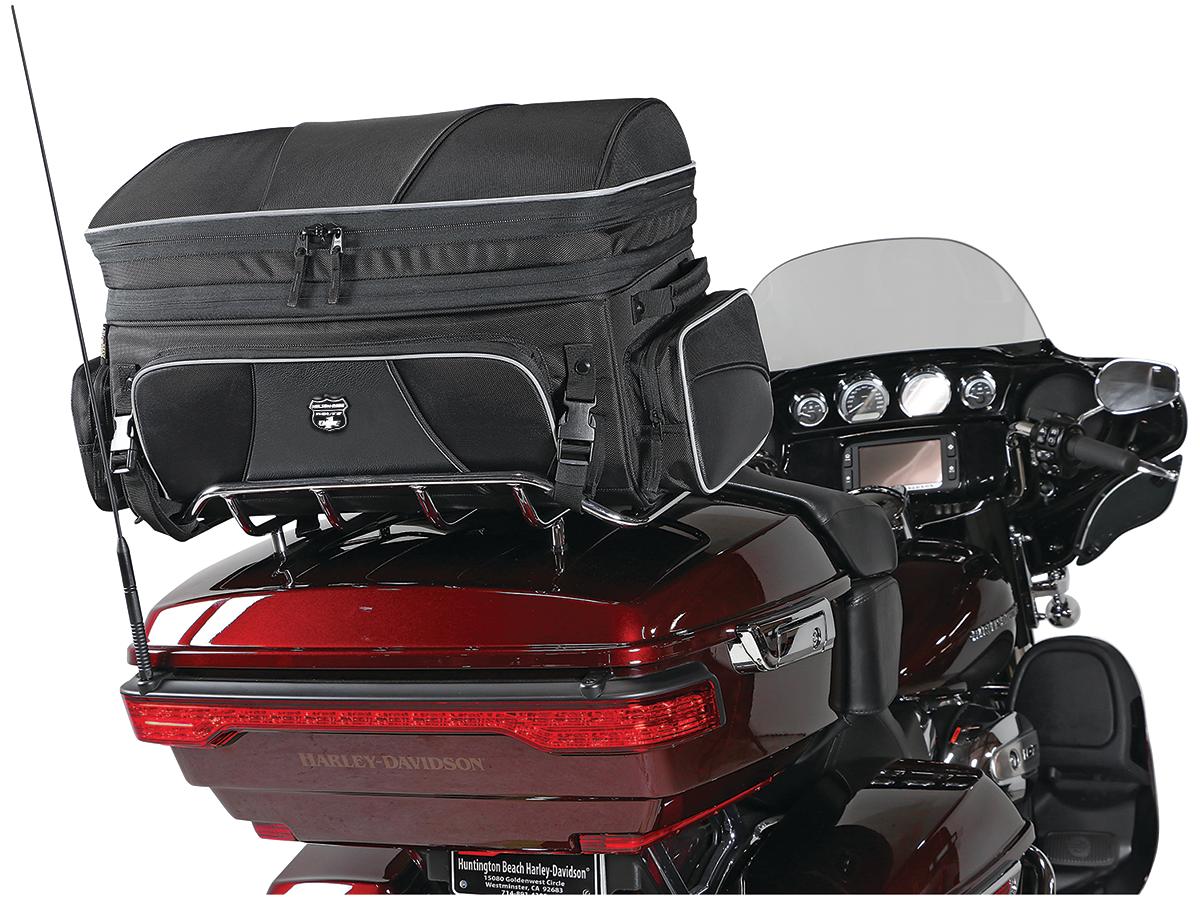 Nelson Rigg Route 1 Traveler Tour Trunk Rack Bag Black Nelson Rigg Default Title