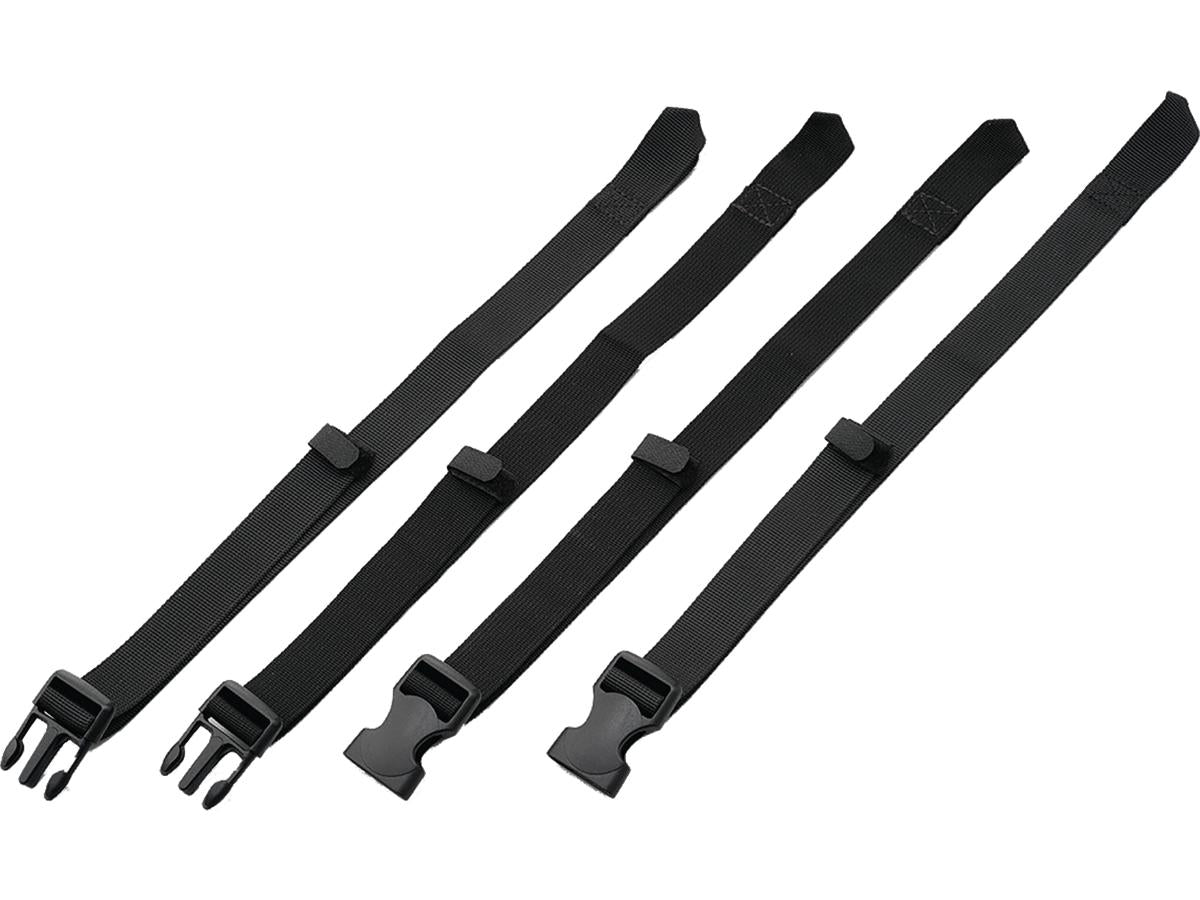 Henly Begins Fixing Belts For Dh 748 Water Resistant Backpack Set Contains 4 Belts Black Henly Begins Default Title