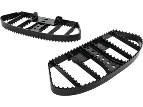 Burly Brand Mx Style Floorboards Satin Black Powder Coated Burly Brand