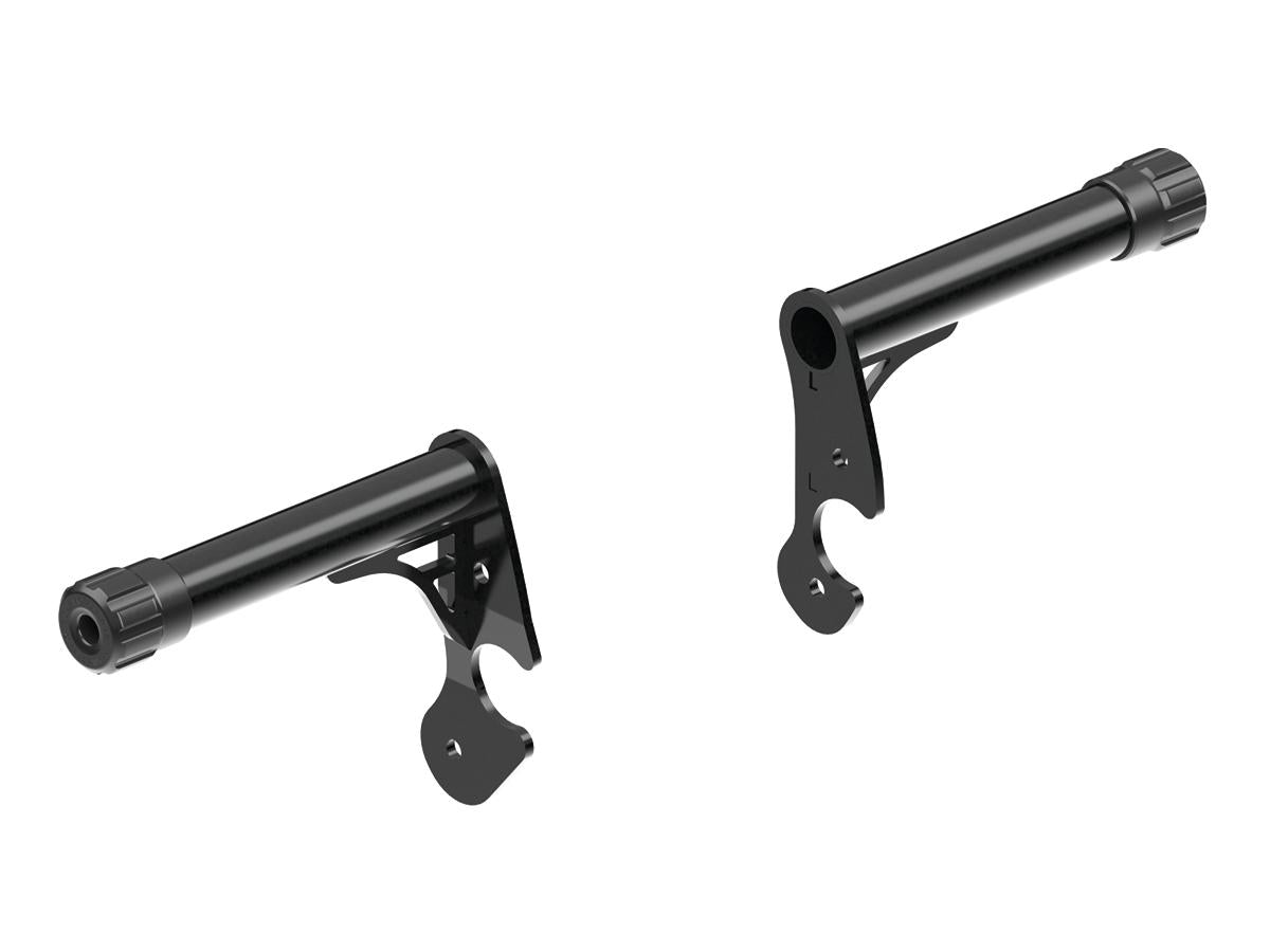 Ricks Motorcycles Club Style Crash Bar Width: 900 Mm Black Powder Coated Rear Ricks Motorcycles Default Title