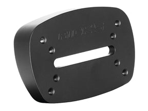 Ricks Motorcycles Center Mount Licence Plate Mounting Adapter For Softail M8 Matte Black Powder Coated Ricks Motorcycles Default Title
