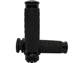 Avon Performance Grips Diamond Contour Grips Black 1" Throttle By Wire Avon Grips Default Title
