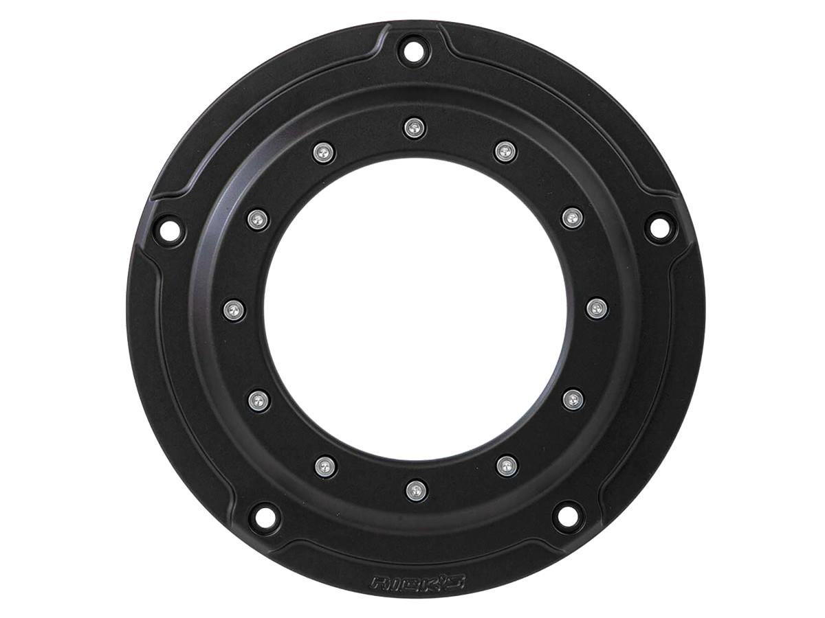 Ricks Motorcycles Porthole Derby Cover 5 Hole Black Satin Ricks Motorcycles