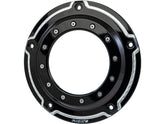 Ricks Motorcycles Porthole Derby Cover 5 Hole Bi Color Gloss Black Ricks Motorcycles Default Title