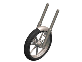 Ricks Motorcycles Steel Front Fender For Softail Models For Fat Boy Raw 21" Ricks Motorcycles Default Title
