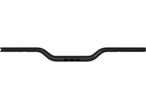 Ricks Motorcycles Tapered From 1 1/4" To 1" Aluminium Handlebar Performance 1 Moto Bar, Total Width Incl. Tbw Sensor: 770 Mm 5 Hole Flat Black Anodized Throttle By Wire Throttle Cables Ricks Motorcycles