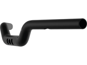 Ricks Motorcycles Tapered From 1 1/4" To 1" Aluminium Handlebar Performance 1 Moto Bar, Total Width Incl. Tbw Sensor: 770 Mm 5 Hole Flat Black Anodized Throttle By Wire Throttle Cables Ricks Motorcycles