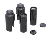 Ricks Motorcycles 6 Piece Fork Cover Kit Black Powder Coated Ricks Motorcycles Default Title